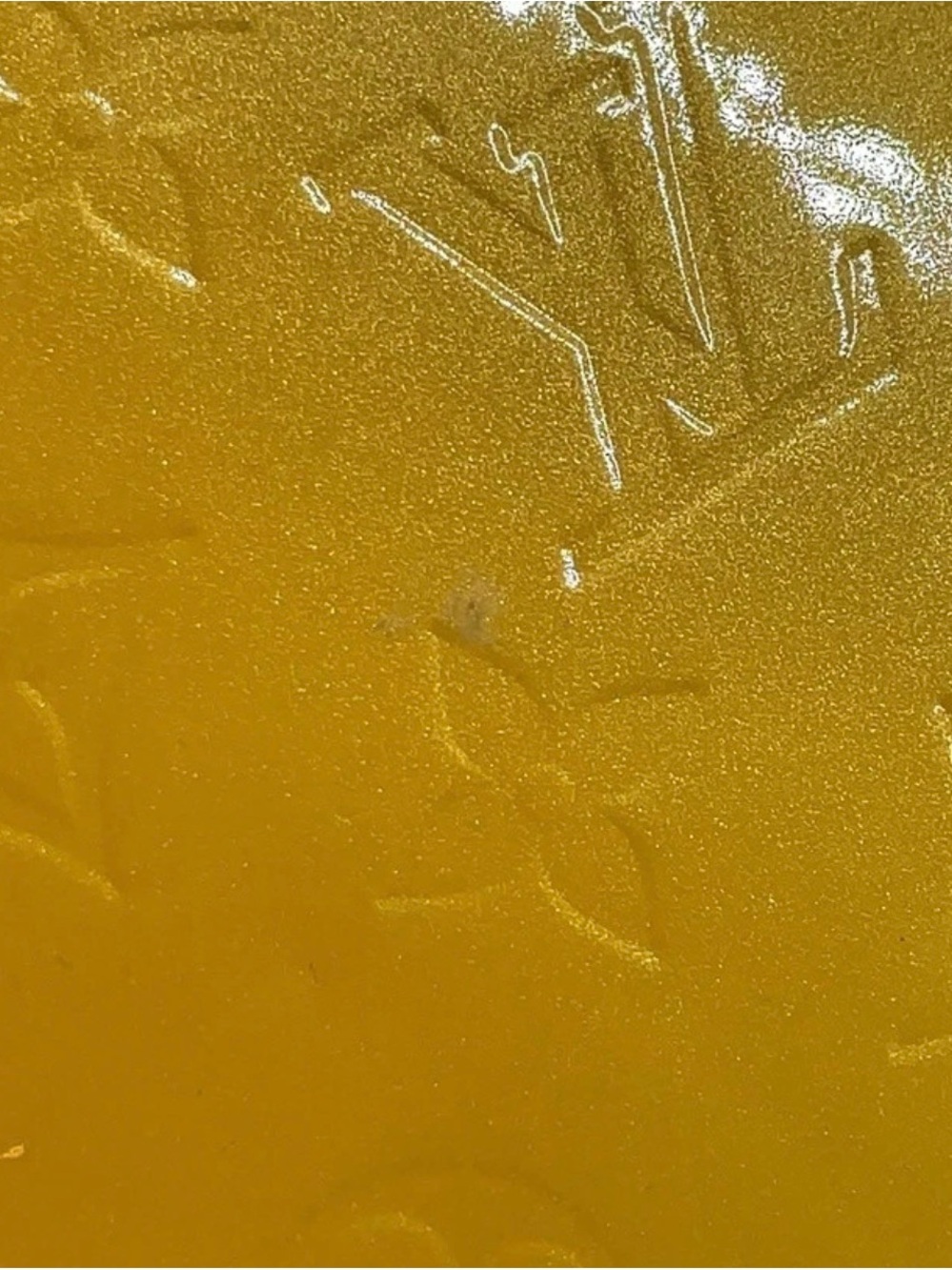 Louis Vuitton Yellow Patent Vernis Alma Satchel - Picture 12 of 16